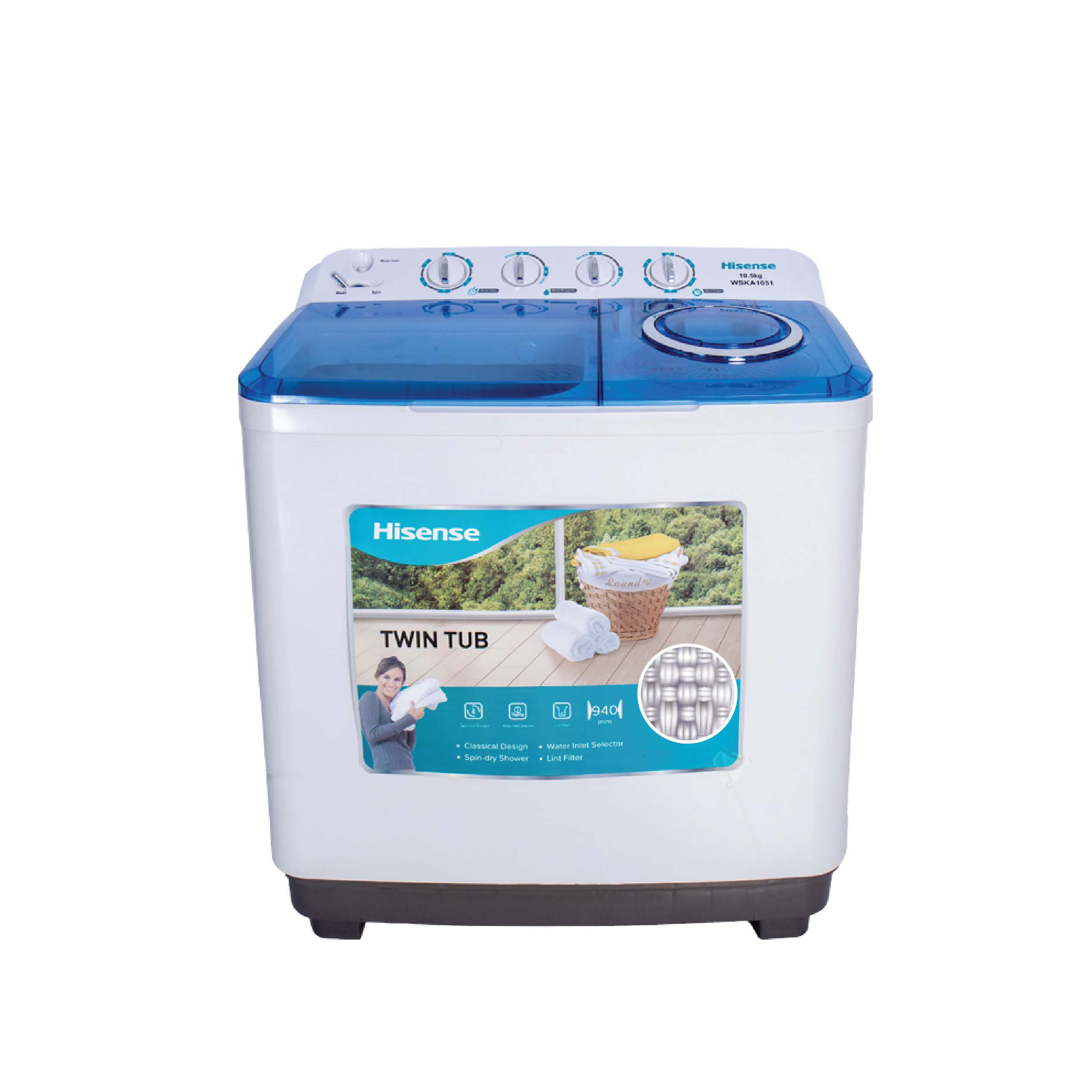 hisense 14kg twin tub