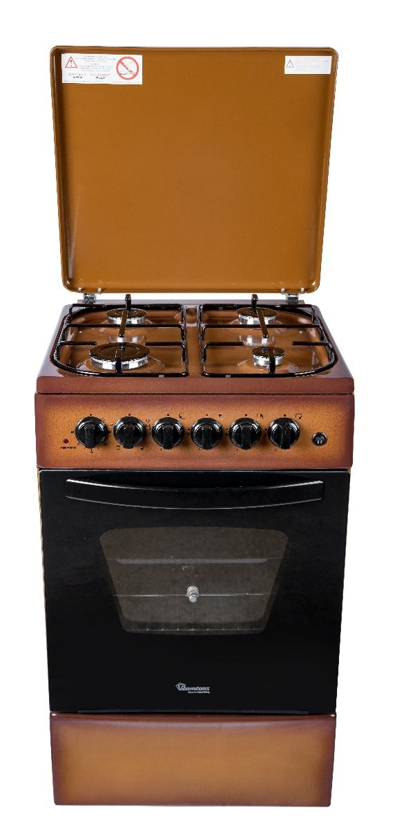 Ramtons 4gaselectric Oven 50x50 Brown Cooker Rf315