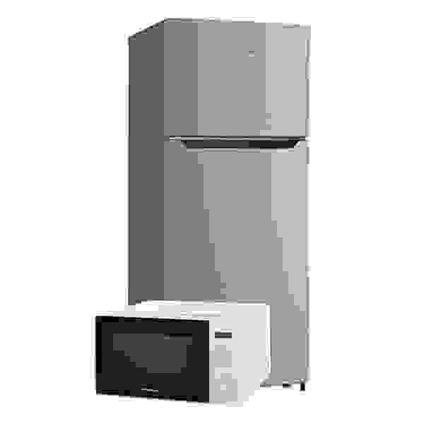 Hisense 154 Liters Double Door Direct Cool Fridge (REF154DR) + Hisense 20 Liter Microwave Oven