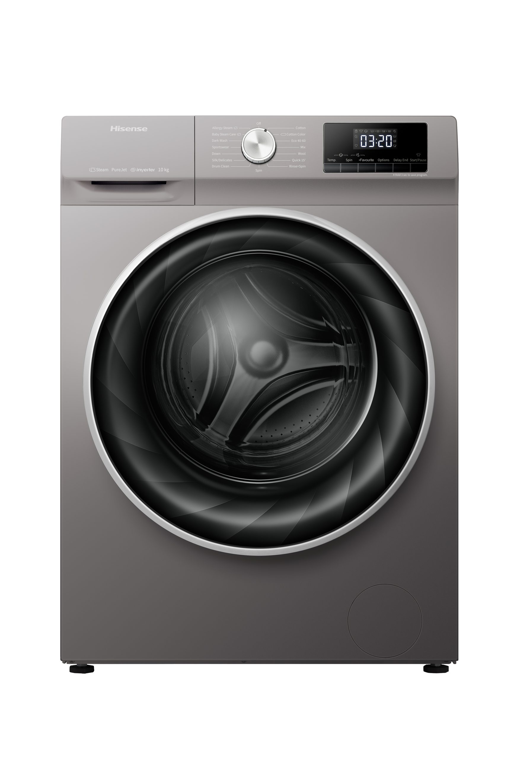 Hisense 12KG Washer Plus 8KG Drier Front Load Fully Automatic Washing Machine - WDQY121VJMT