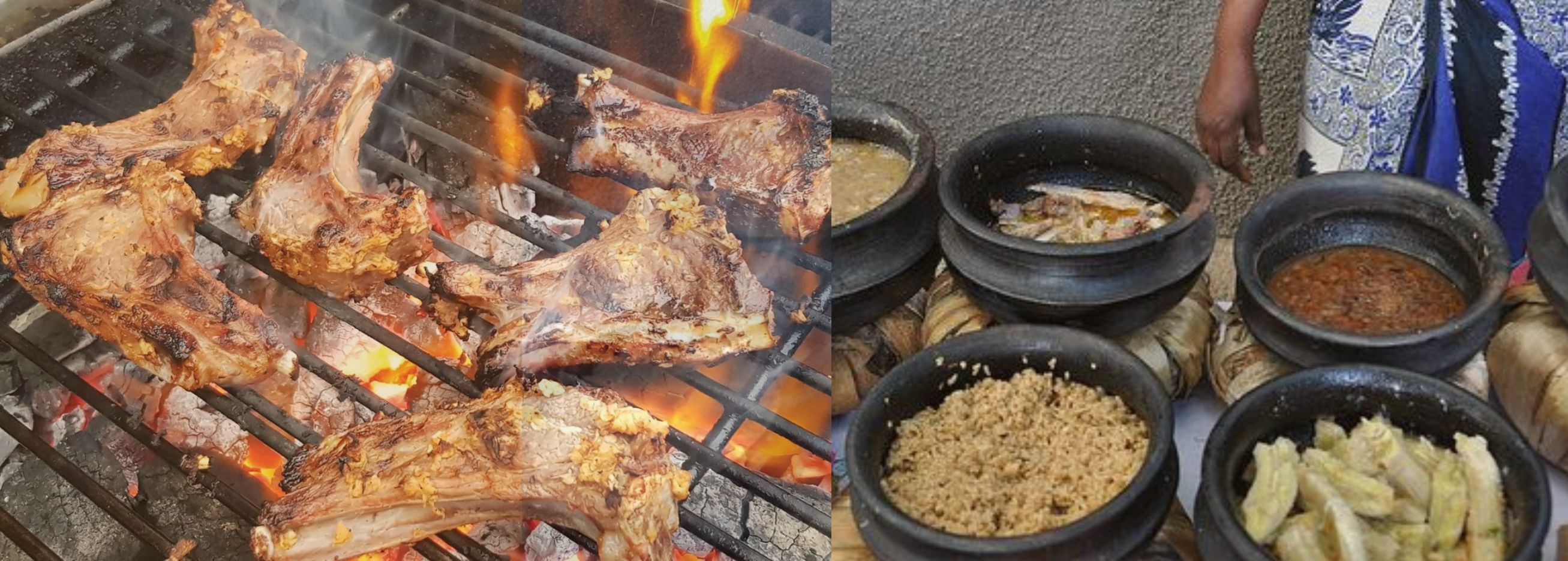 some food made by Tanzanian locals