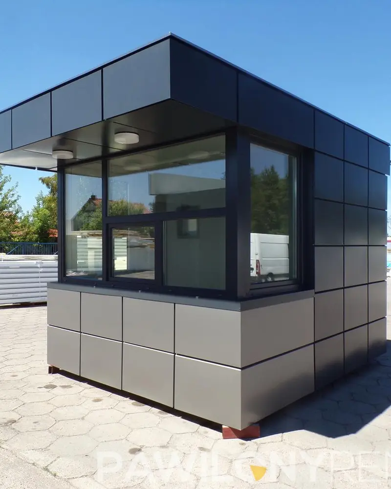 Kiosk - Steel House building type