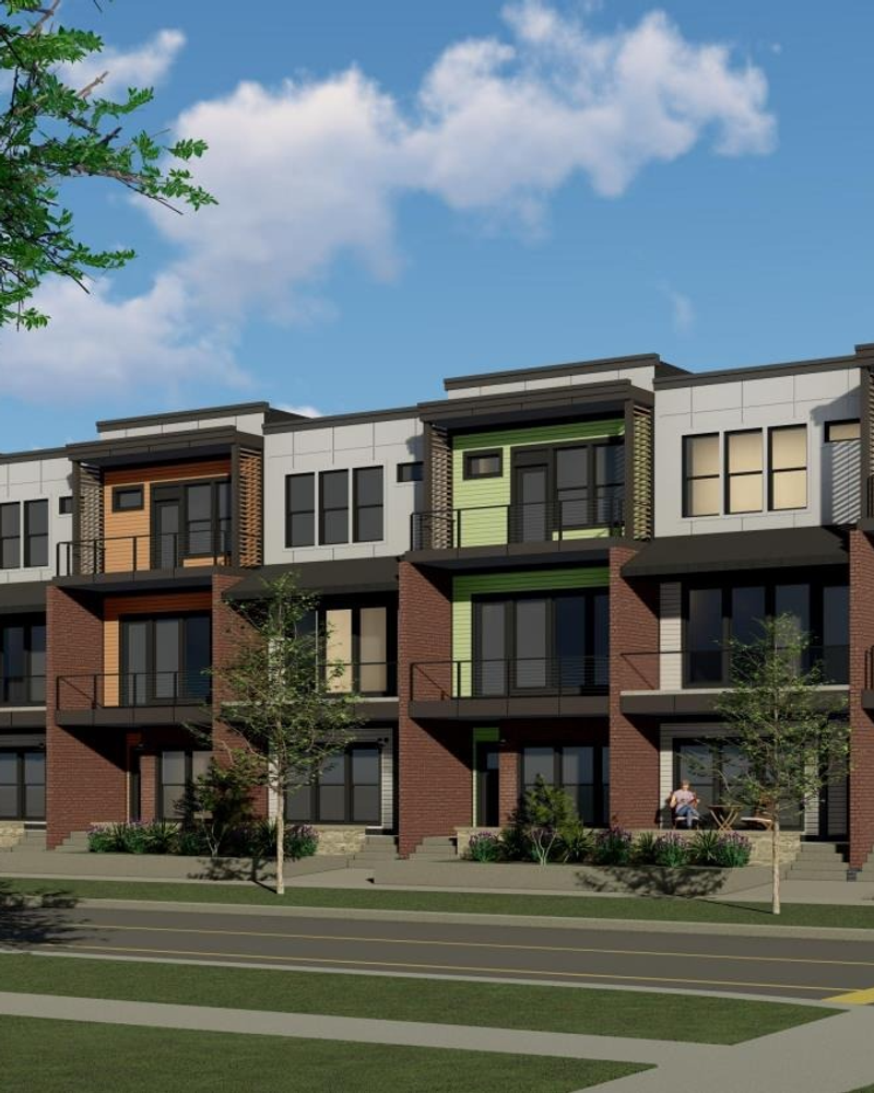 Rowhouses - Steel House building type
