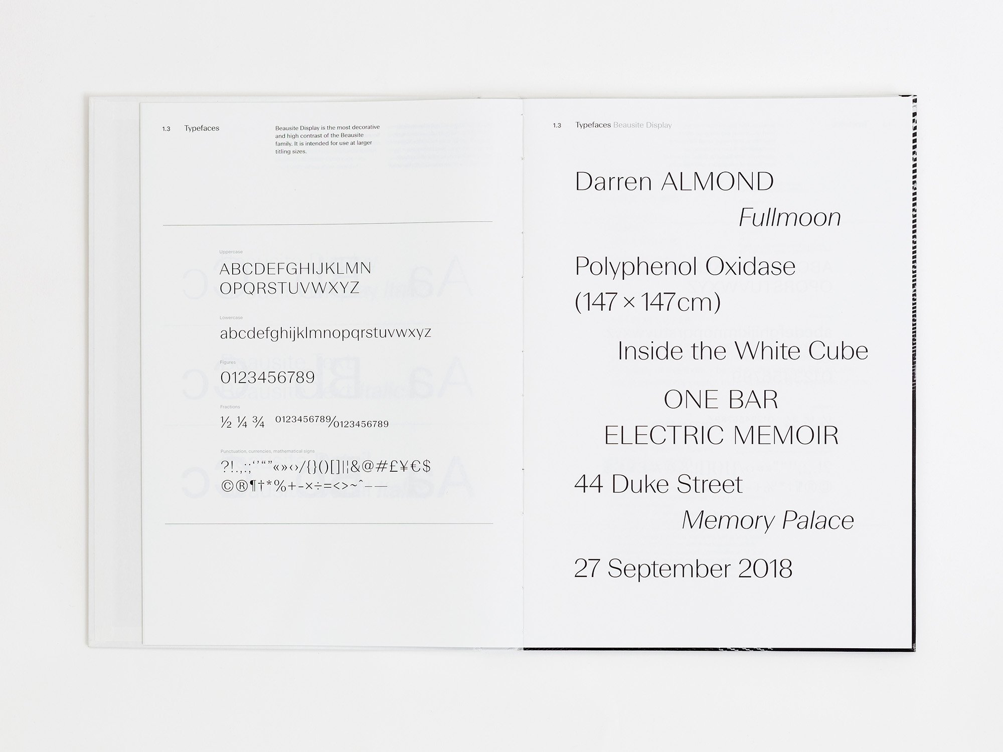 White Cube – Visual Identity – B.A.M