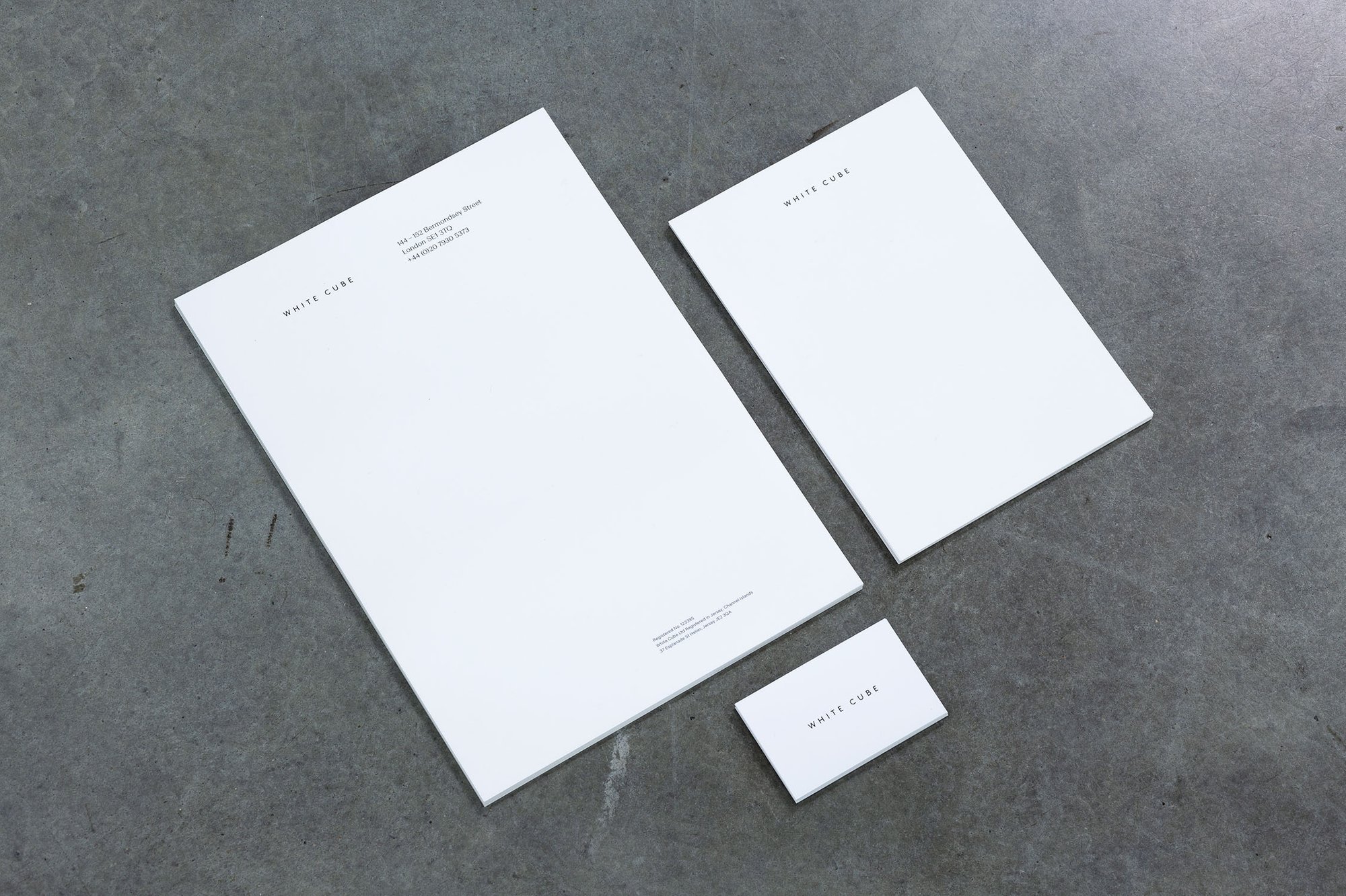 White Cube – Visual Identity – B.A.M