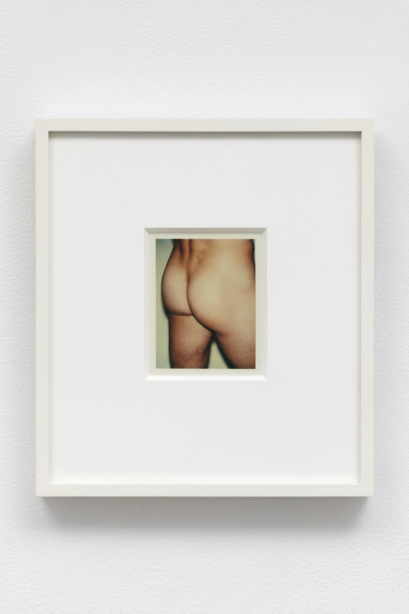 Image of Nude Male Model (2/2), 1976: Unique polaroid print (Polacolor Type 108)