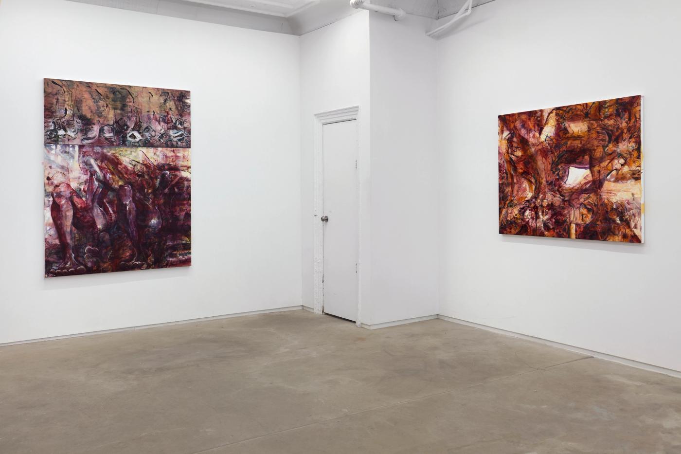 Installation view of Speed Stick, 2026, at 105 Henry