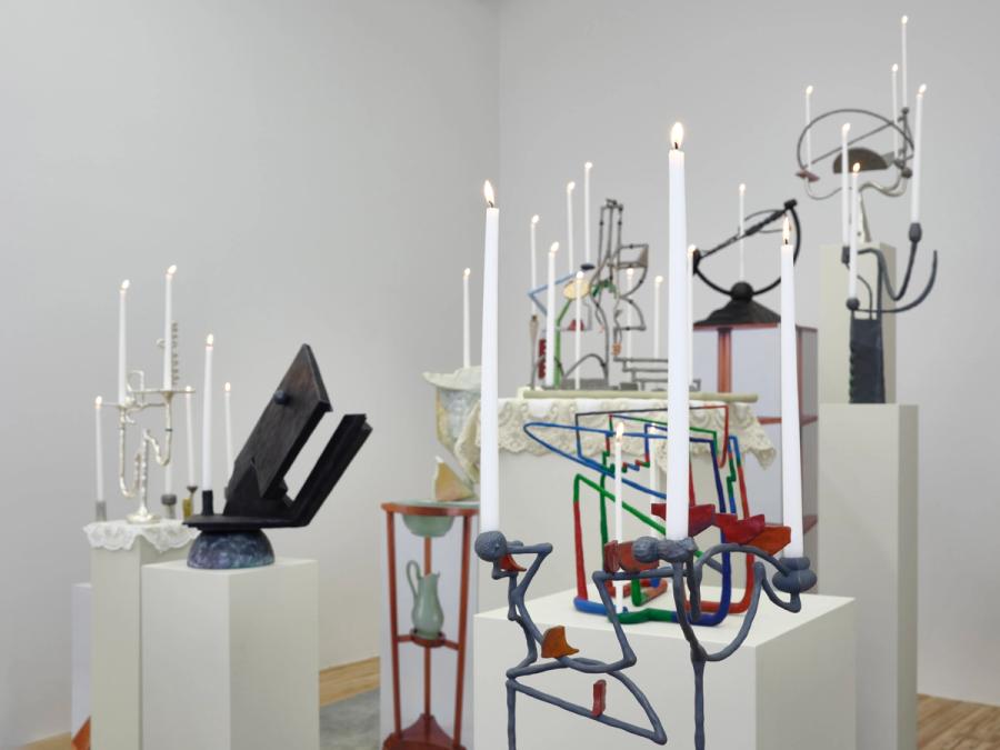 Installation view of Christopher K. Ho's Waterloo!