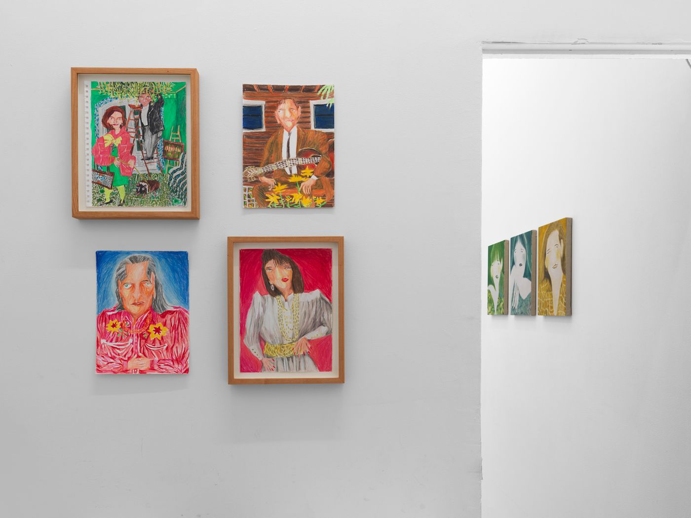 Installation view of Adolescent Sanctuary, 2025, at 56 Henry