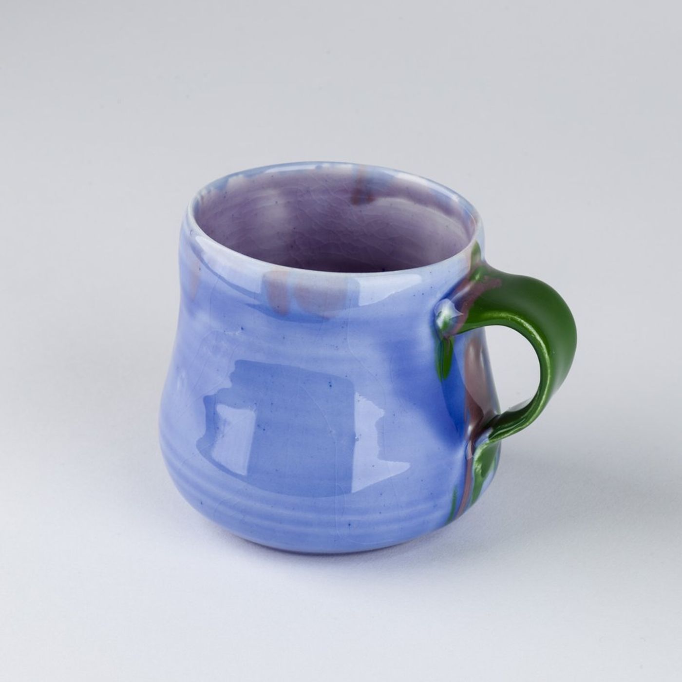 Image of Four Color Mug - Sky Blue , 2022: Glazed porcelain 