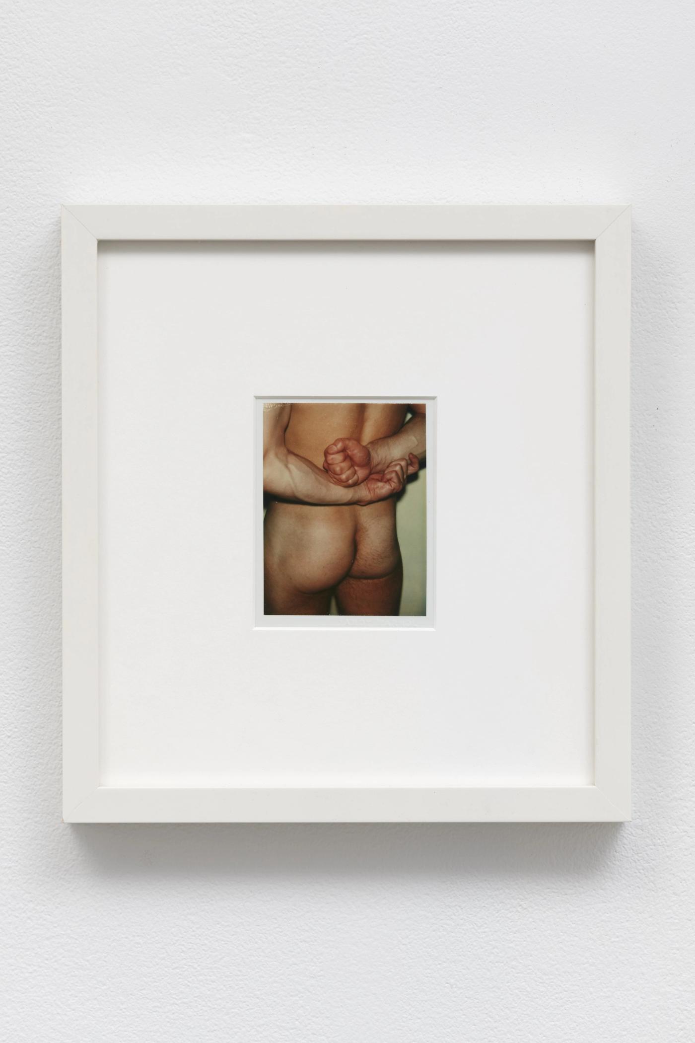 Image of Nude Male Model (3/3), 1977: Unique polaroid print (Polacolor Type 108)