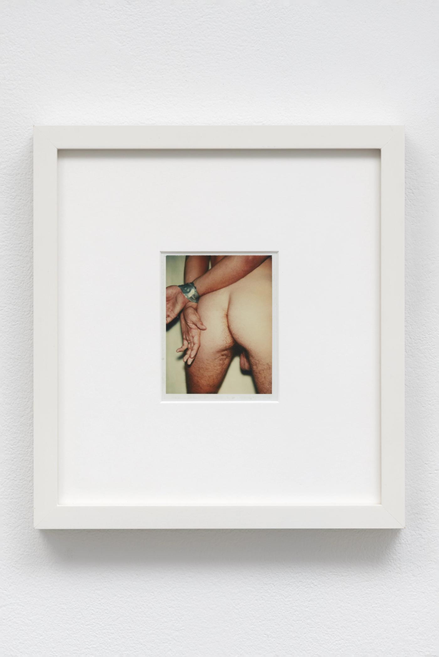 Image of Nude Male Model (1/2), 1977: Unique polaroid print (Polacolor Type 108)