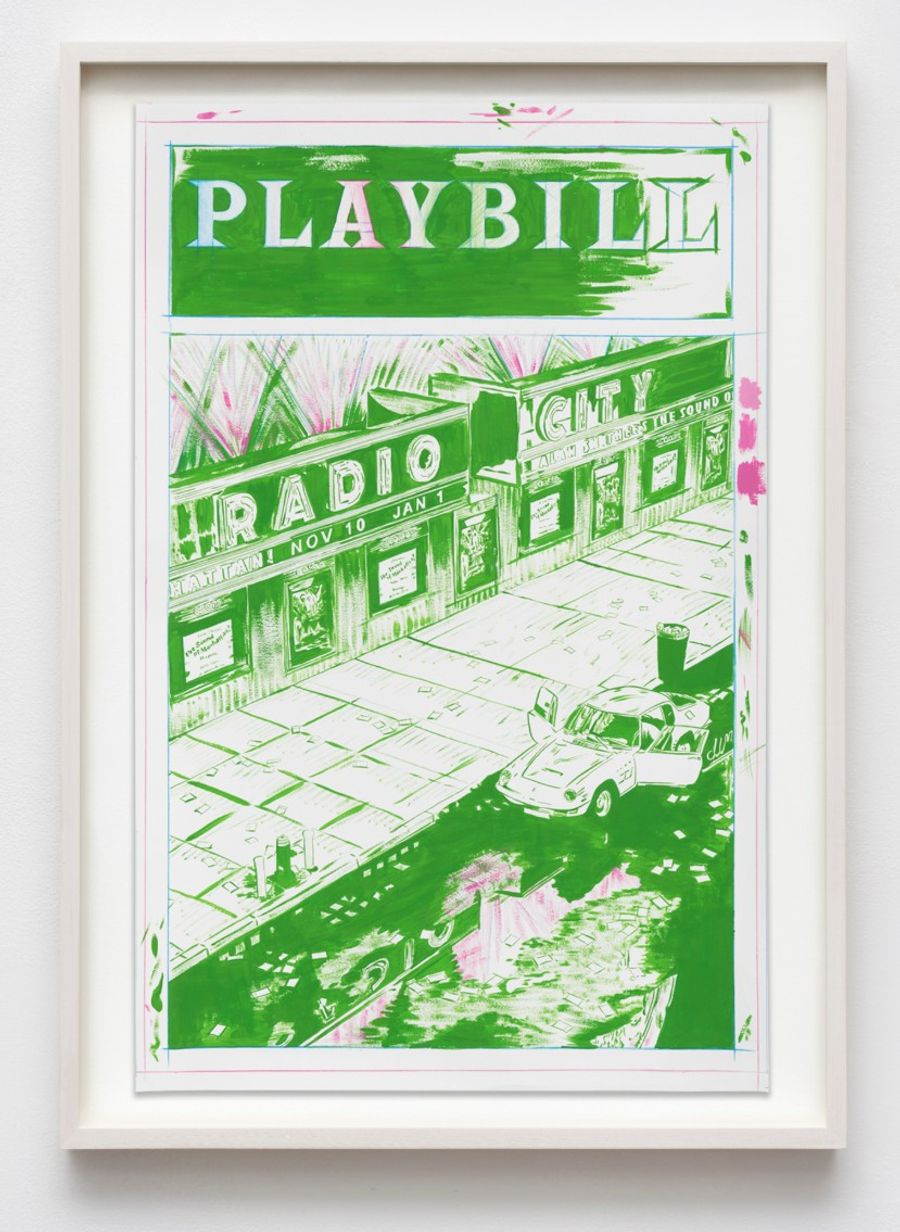 Working Poster, Green