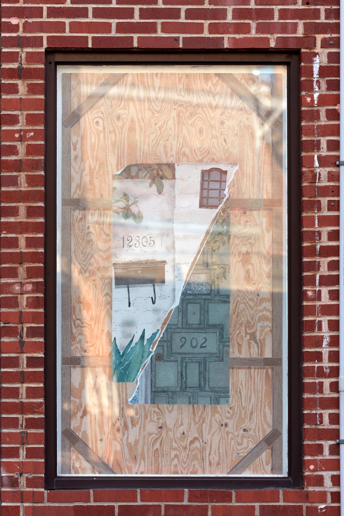 Image of Franklin Fifth Helena (window), 2021: Oil on panel