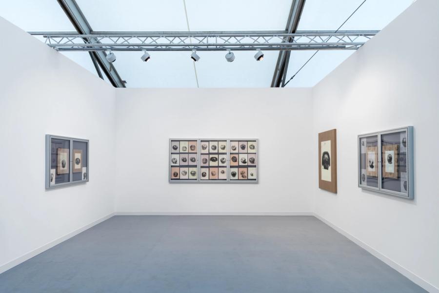 Installation view of Mika Horibuchi at Frieze London, 2025