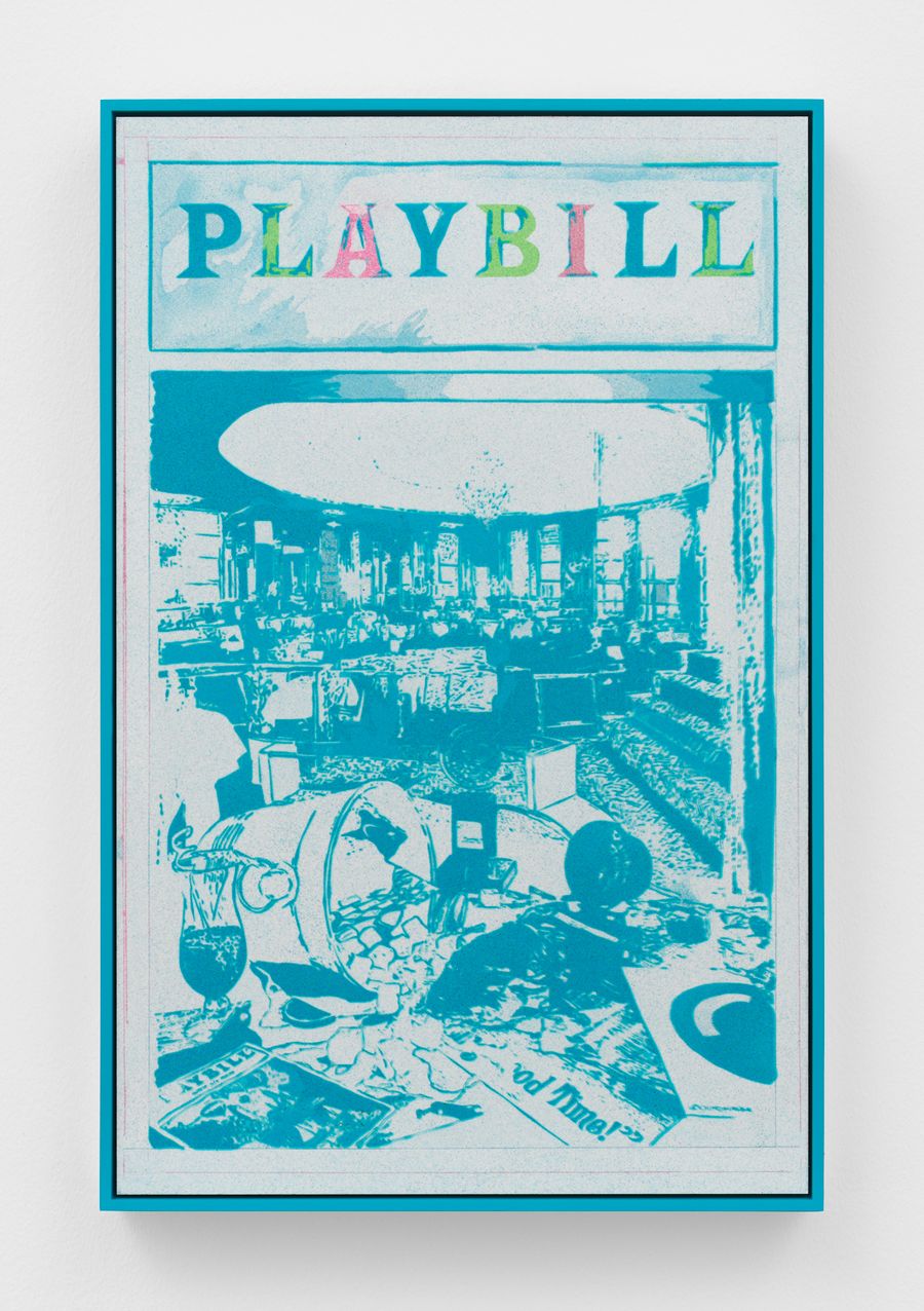 Working Drawing for The Sound of Manhattan, Blue