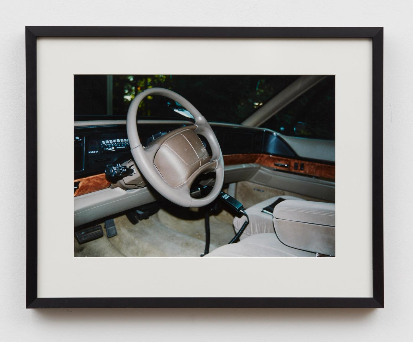 John Waters, In My House Series: In My Car, 1998. (1 of 5) C-print Image: 16 x 20 in (40.64 x 50.8 cm) Framed: 21 x 26 5/8 in (53.34 x 67.63 cm).