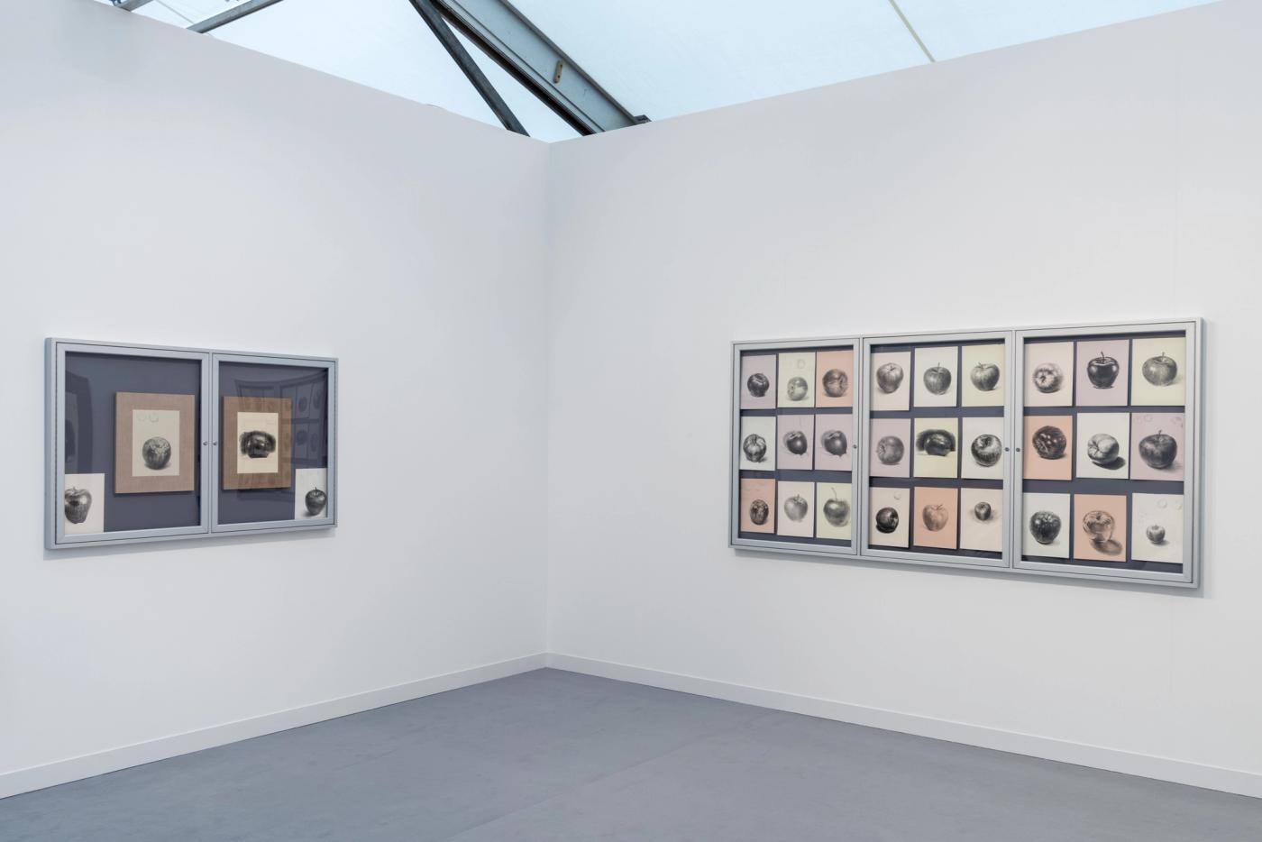 Installation view of Mika Horibuchi at Frieze London, 2025