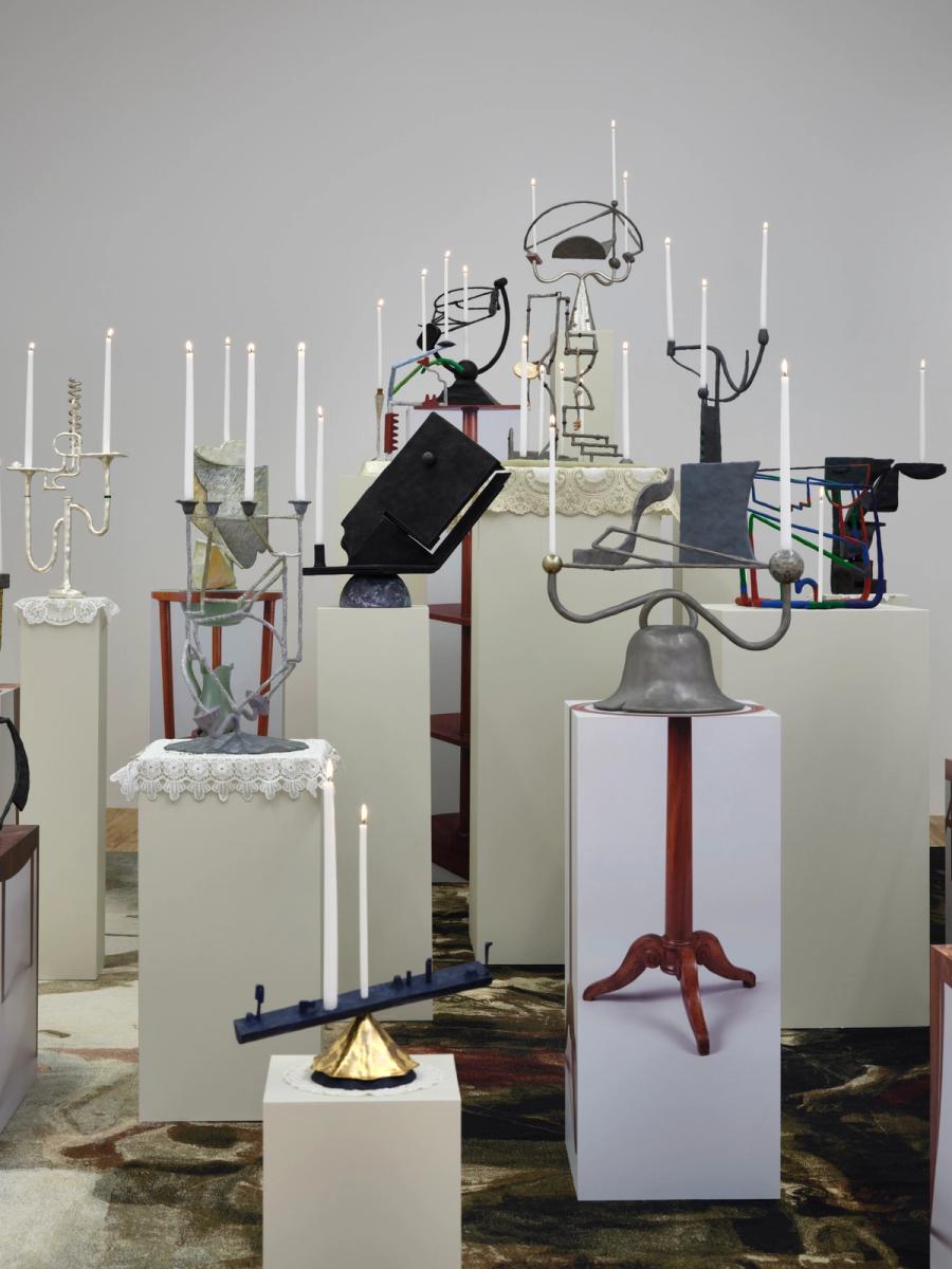 Installation view of Christopher K. Ho's Waterloo!