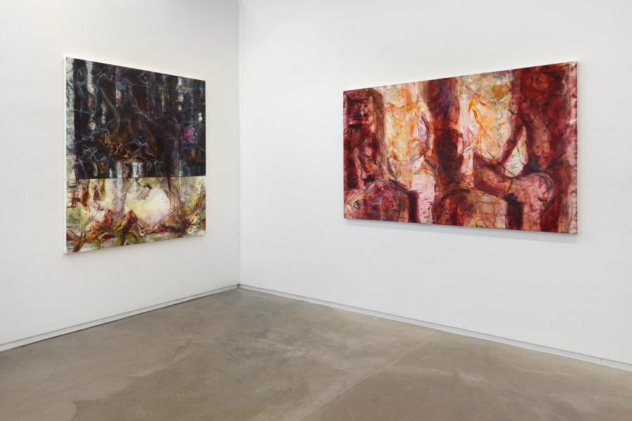 Installation view of Speed Stick, 2026, at 105 Henry