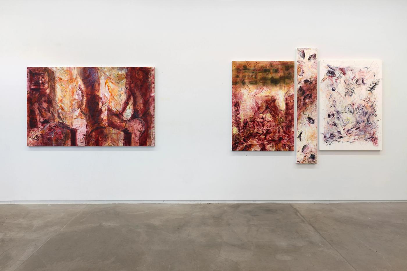 Installation view of Speed Stick, 2026, at 105 Henry