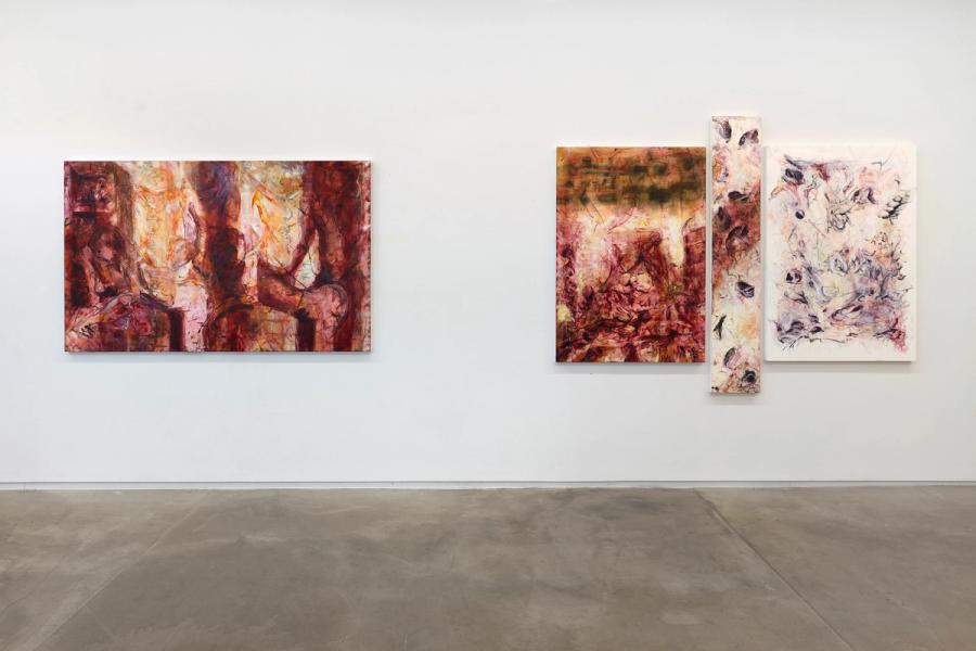 Installation view of Speed Stick, 2026, at 105 Henry