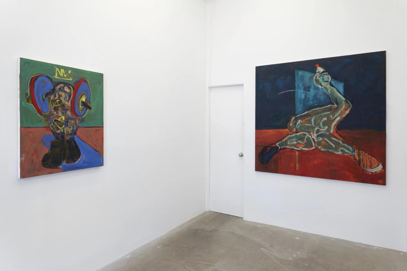 Installation view of Gresham Tapiwa Nyaude at 56 Henry