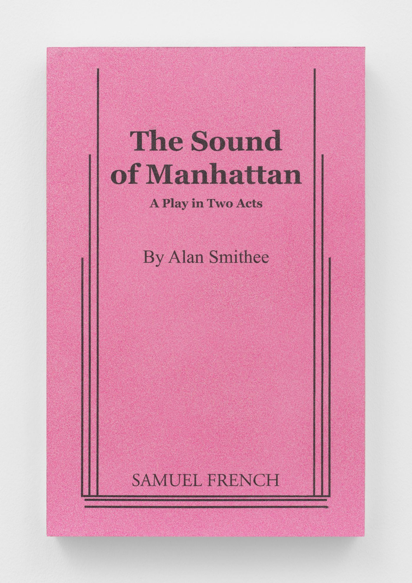 Image of The Sound of Manhattan, 2025: Sand on panel