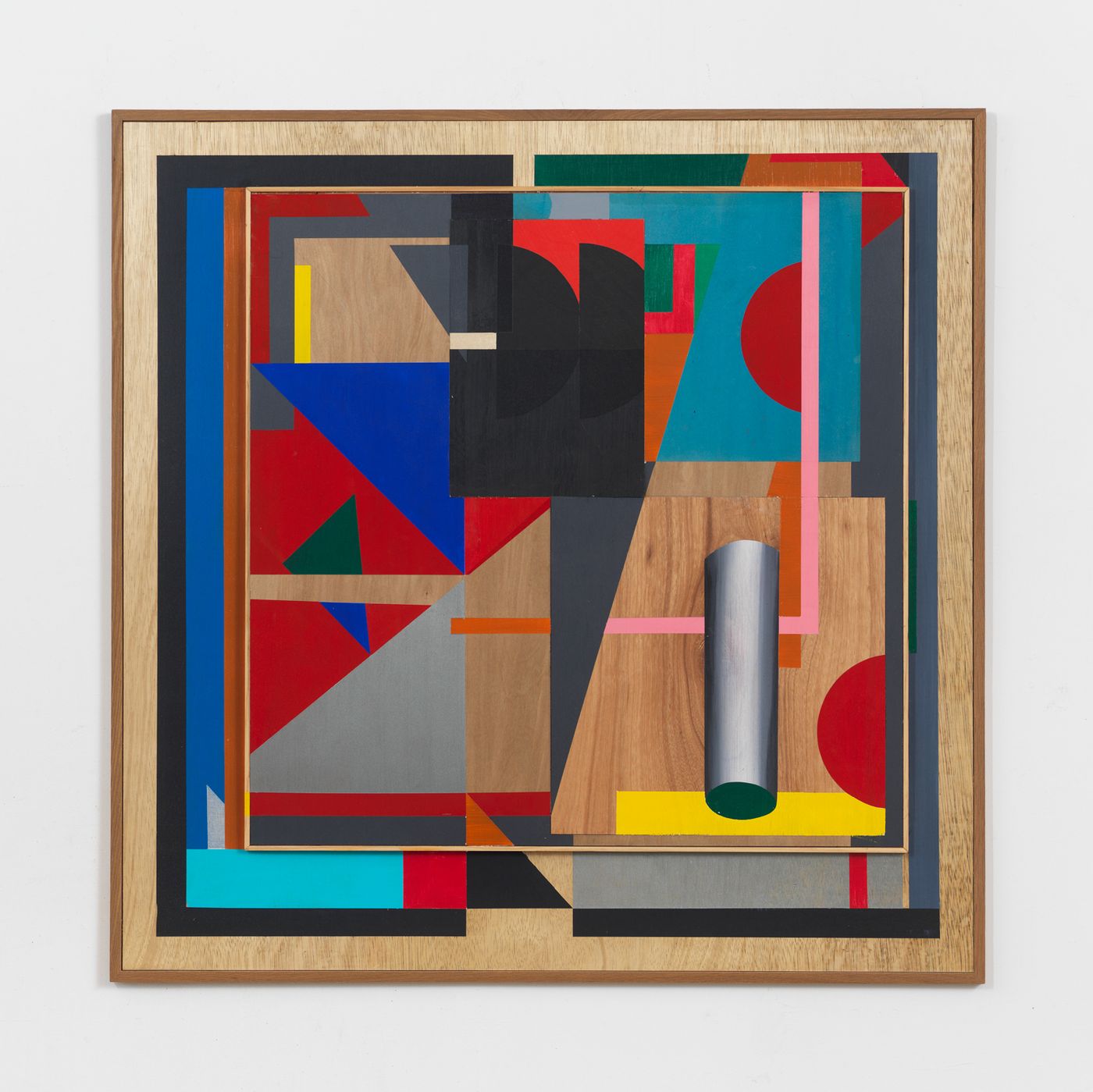 Image of Shell, 2025: Acrylic and wood on panel
