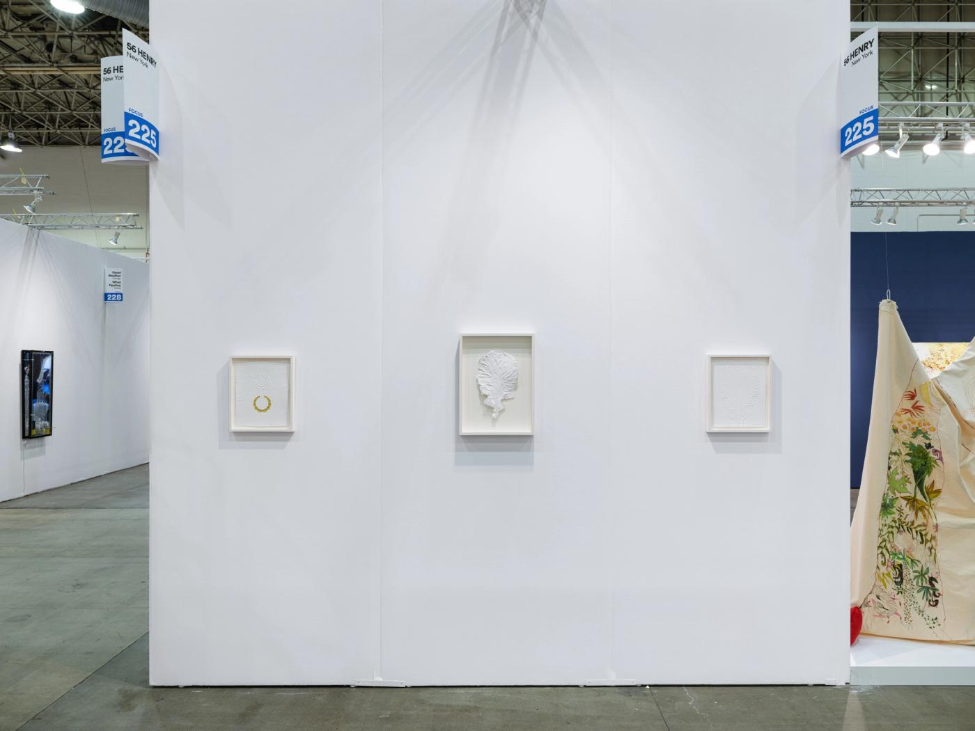 Installation view of LaKela Brown, EXPO Chicago