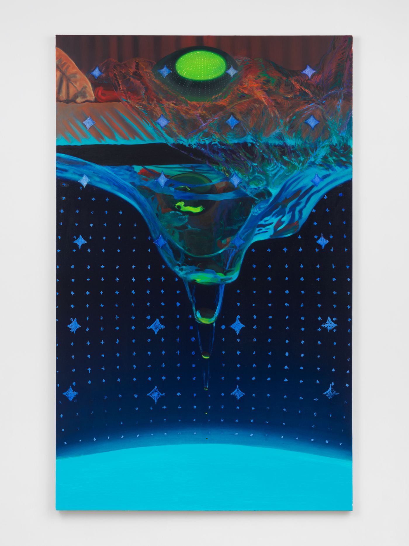 Image of Slip through, 2025: Oil on canvas