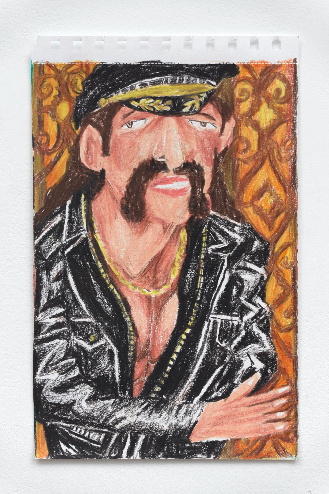Image of One Afternoon, 2025: Colored pencil on paper