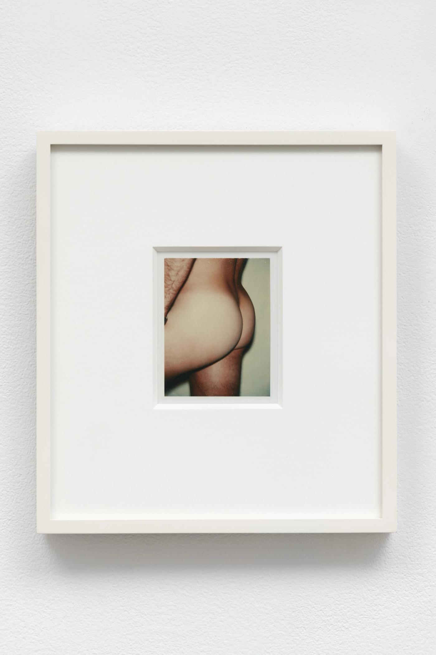 Image of Nude Male Model (2/2), 1977: Unique polaroid print (Polacolor Type 108)