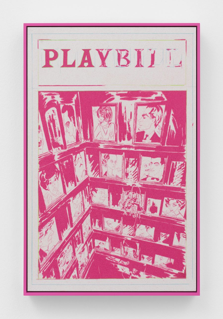 Working Drawing for The Sound of Manhattan, Pink