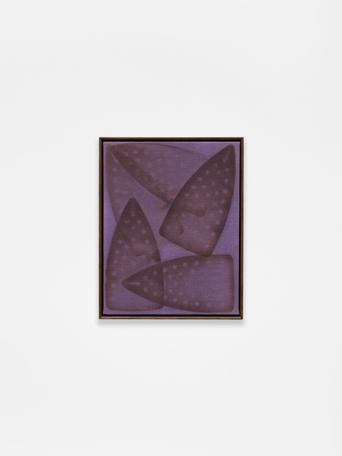 Image of D.S. AL FERMATA, iii, 2025: Scorched acrylic and encaustic on linen in artist frame