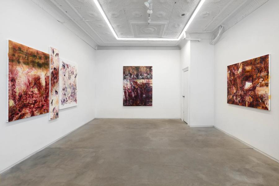 Installation view of Speed Stick, 2026, at 105 Henry