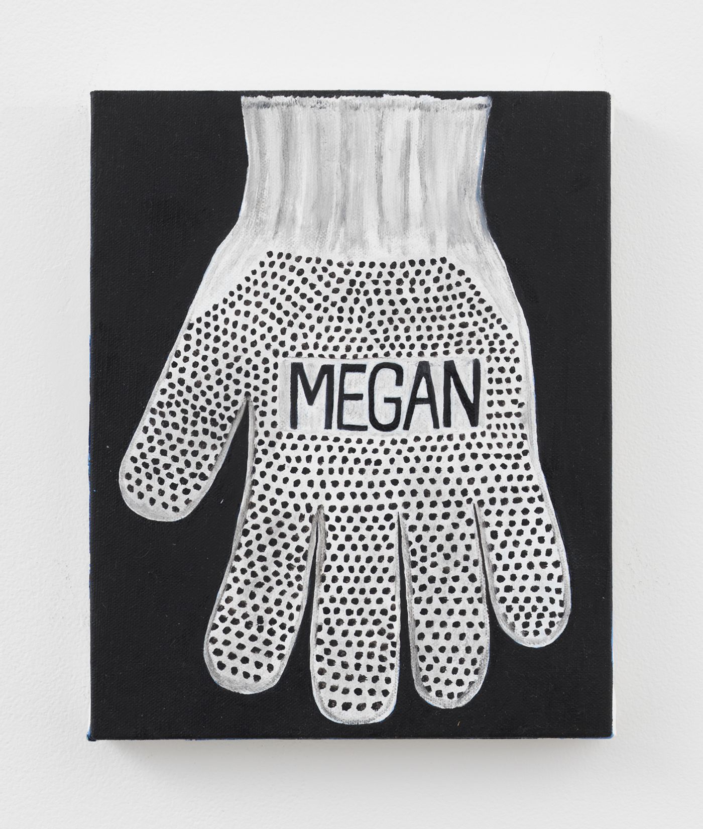 Megan Lang, Glove, 2025. Oil on linen. 10 x 8 in (25.4 x 20.3 cm)
