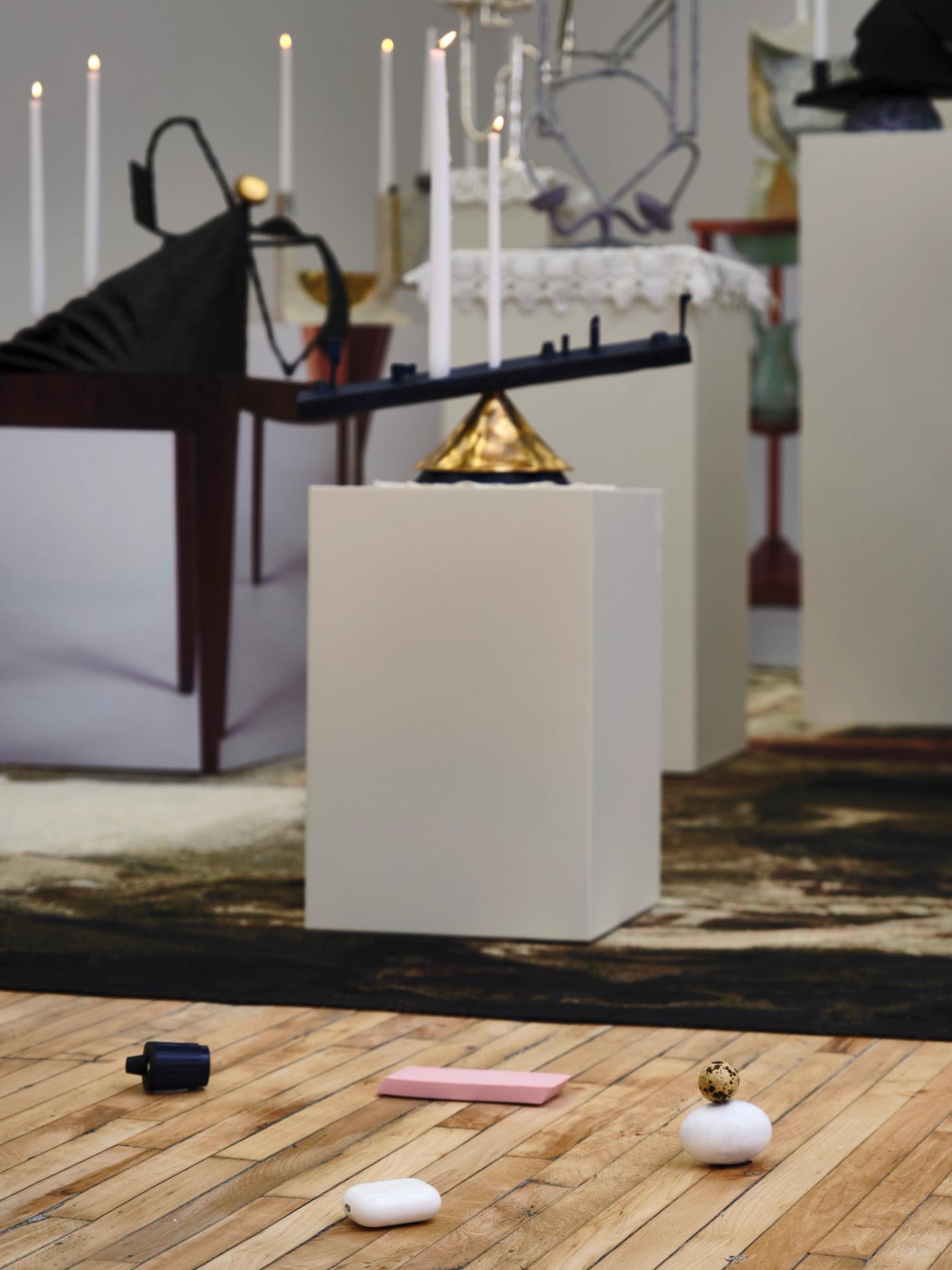 Installation view of Christopher K. Ho's Waterloo!