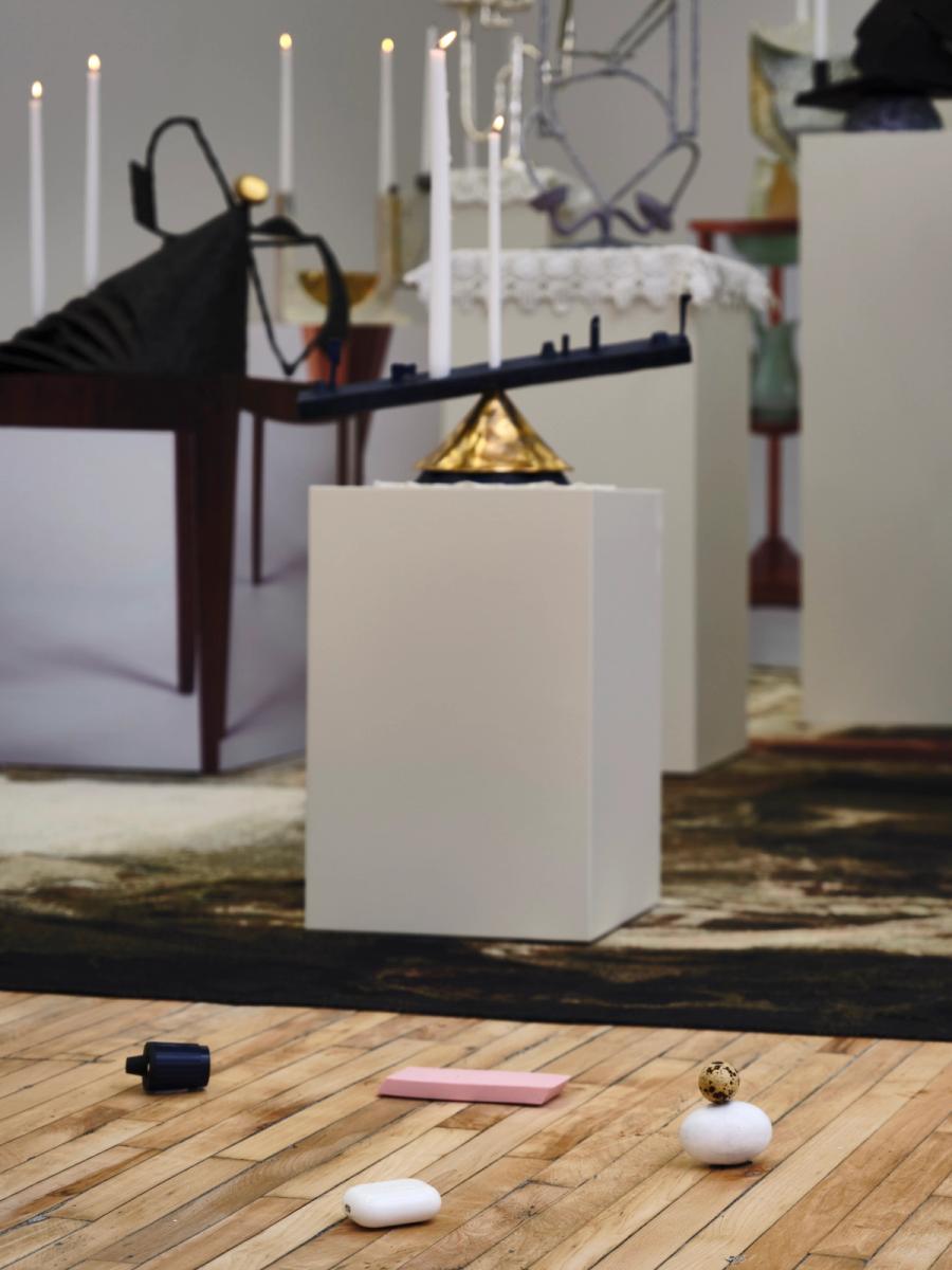 Installation view of Christopher K. Ho's Waterloo!
