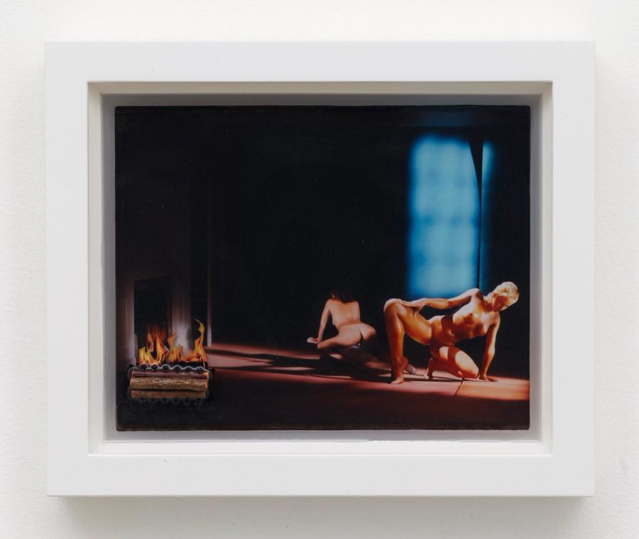 Color Pictures/Deep Photos (Two Women/Fireplace)