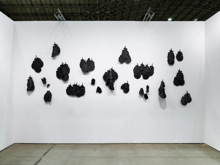 Installation view of LaKela Brown, EXPO Chicago