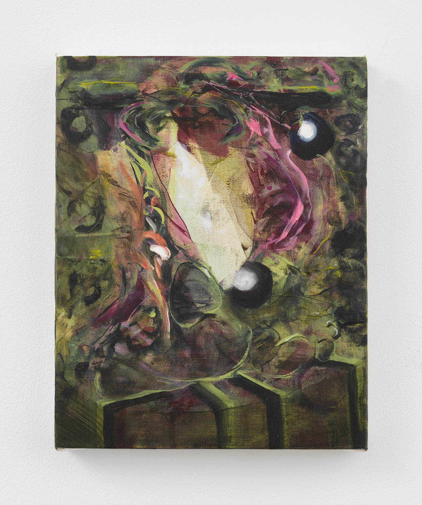 Image of Debut Angle, 2025: Oil on linen