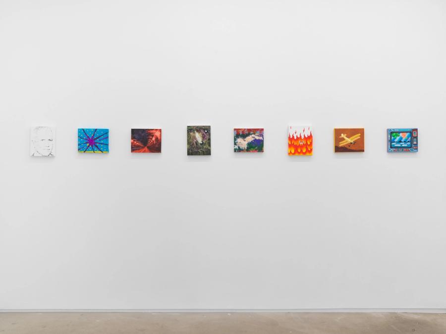 Installation view of Small Format Painting, 2025, at 105 Henry