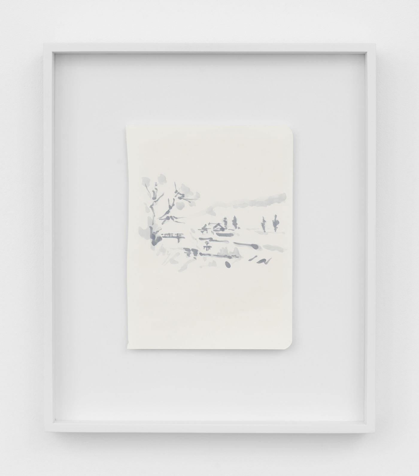 Image of Marker Sketch for “A Bridge Crossing Tōjō River”, 2023: Marker on paper