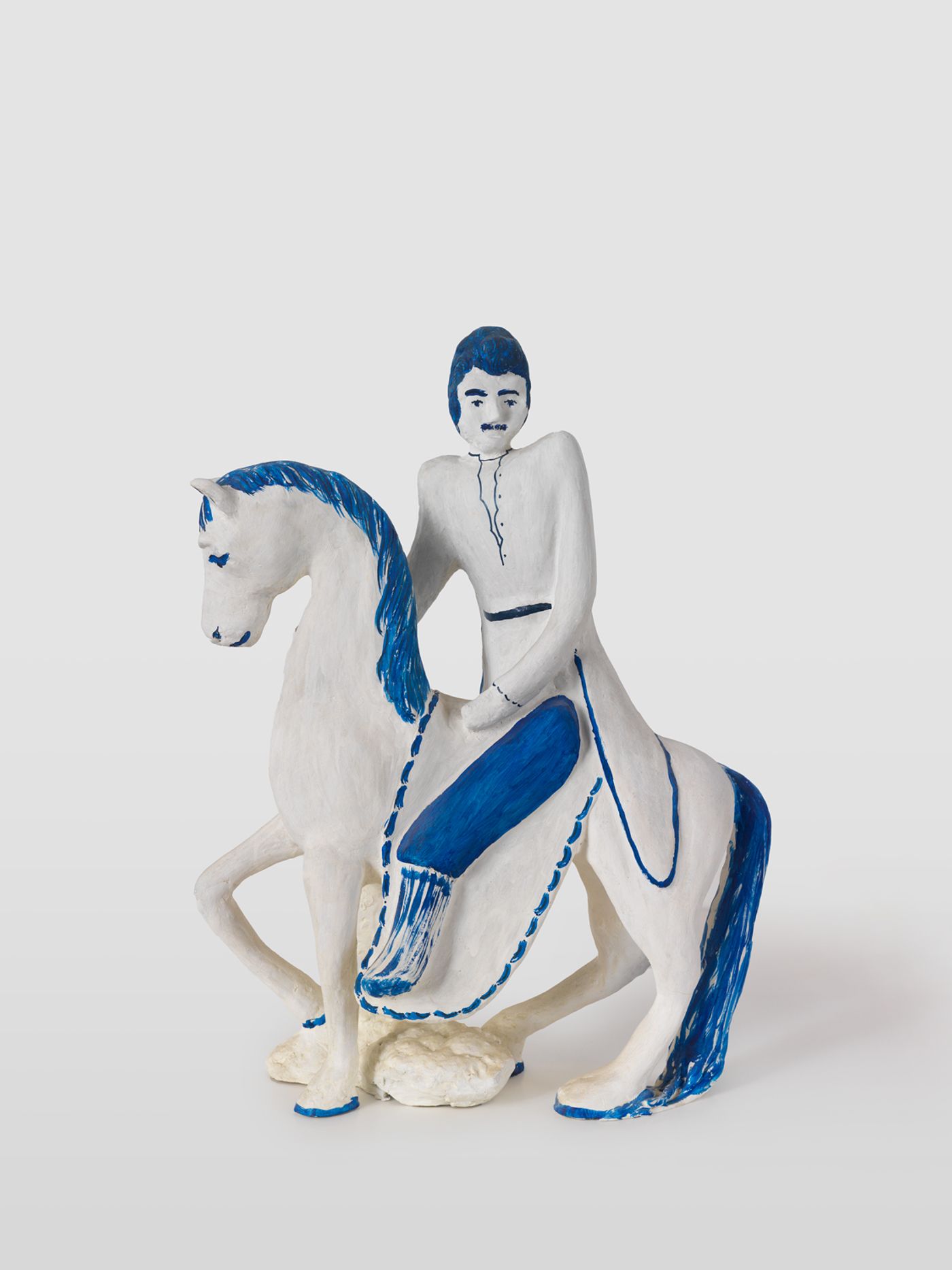 Image of Pushkin on Horseback, 2020: Epoxy and Ink