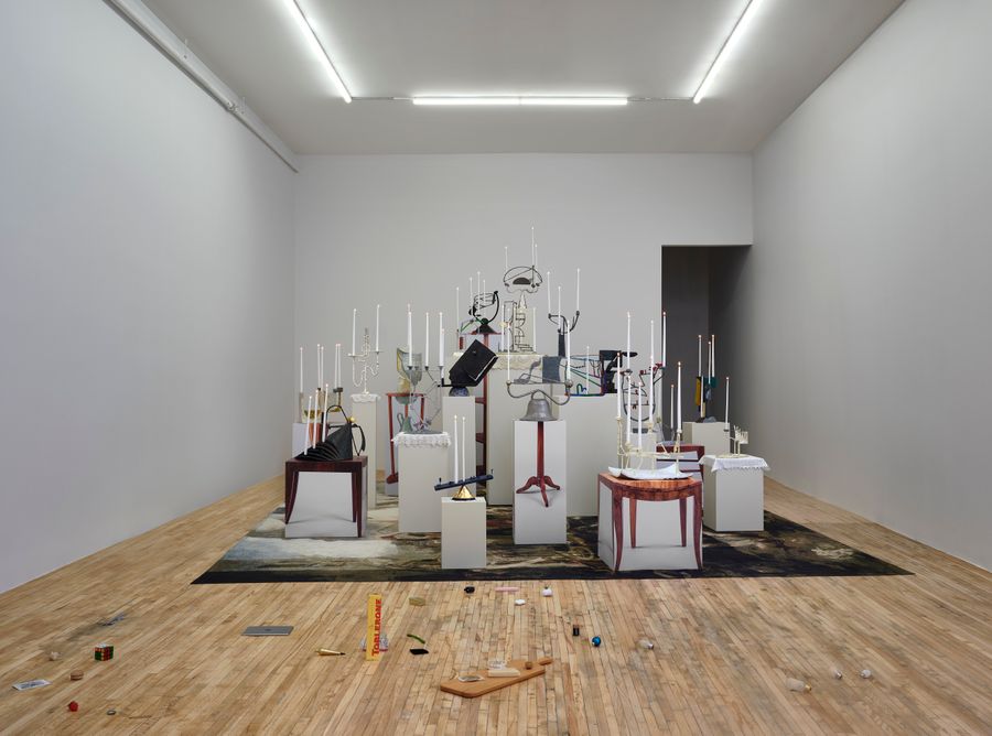 Installation view of Christopher K. Ho's Waterloo!