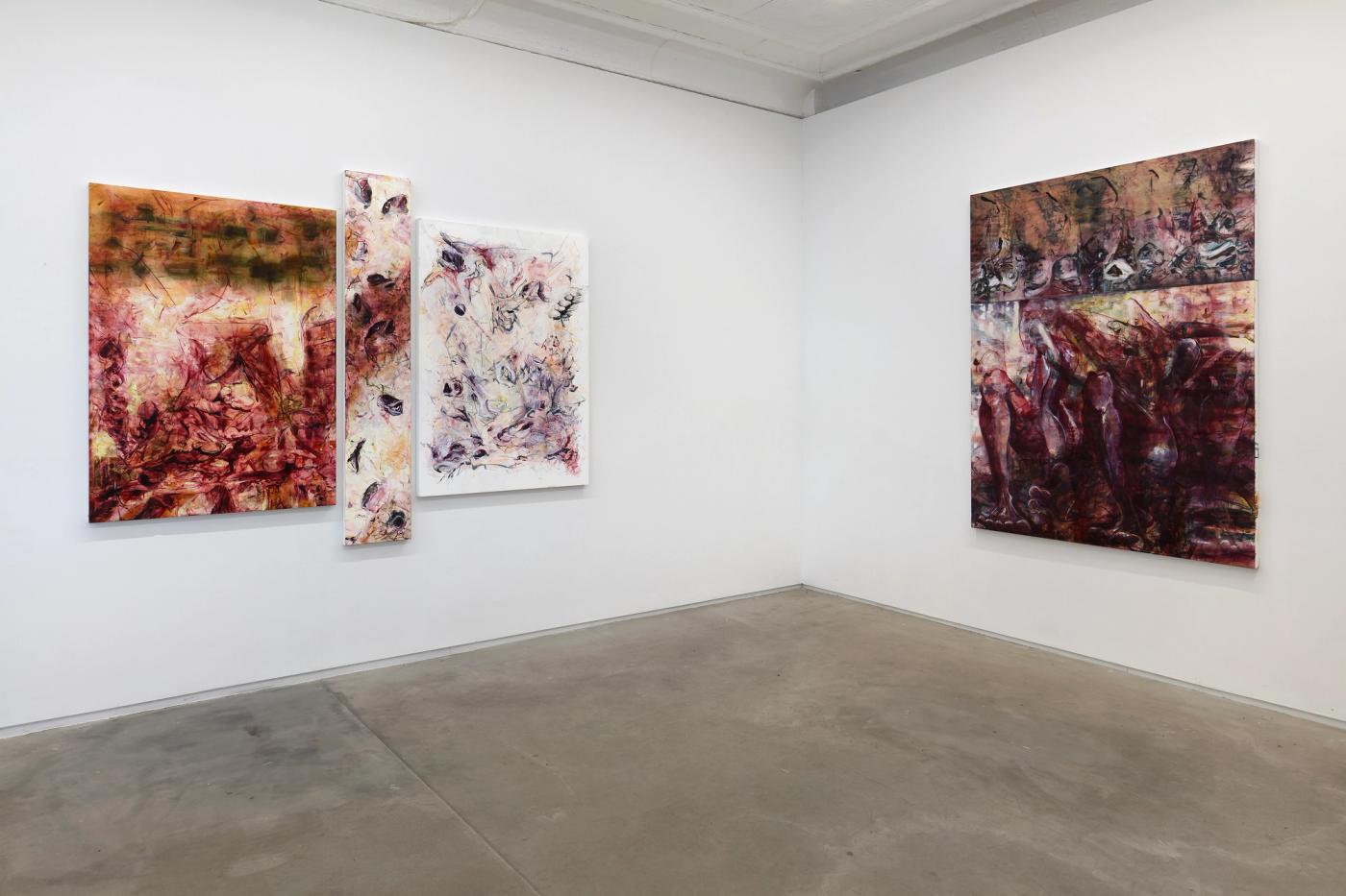 Installation view of Speed Stick, 2026, at 105 Henry