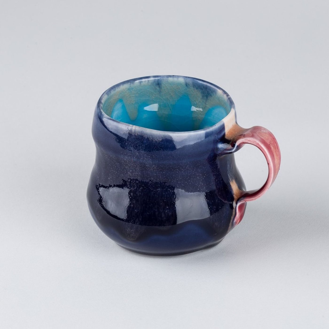 Image of Four Color Mug - Slate, 2022: Glazed porcelain