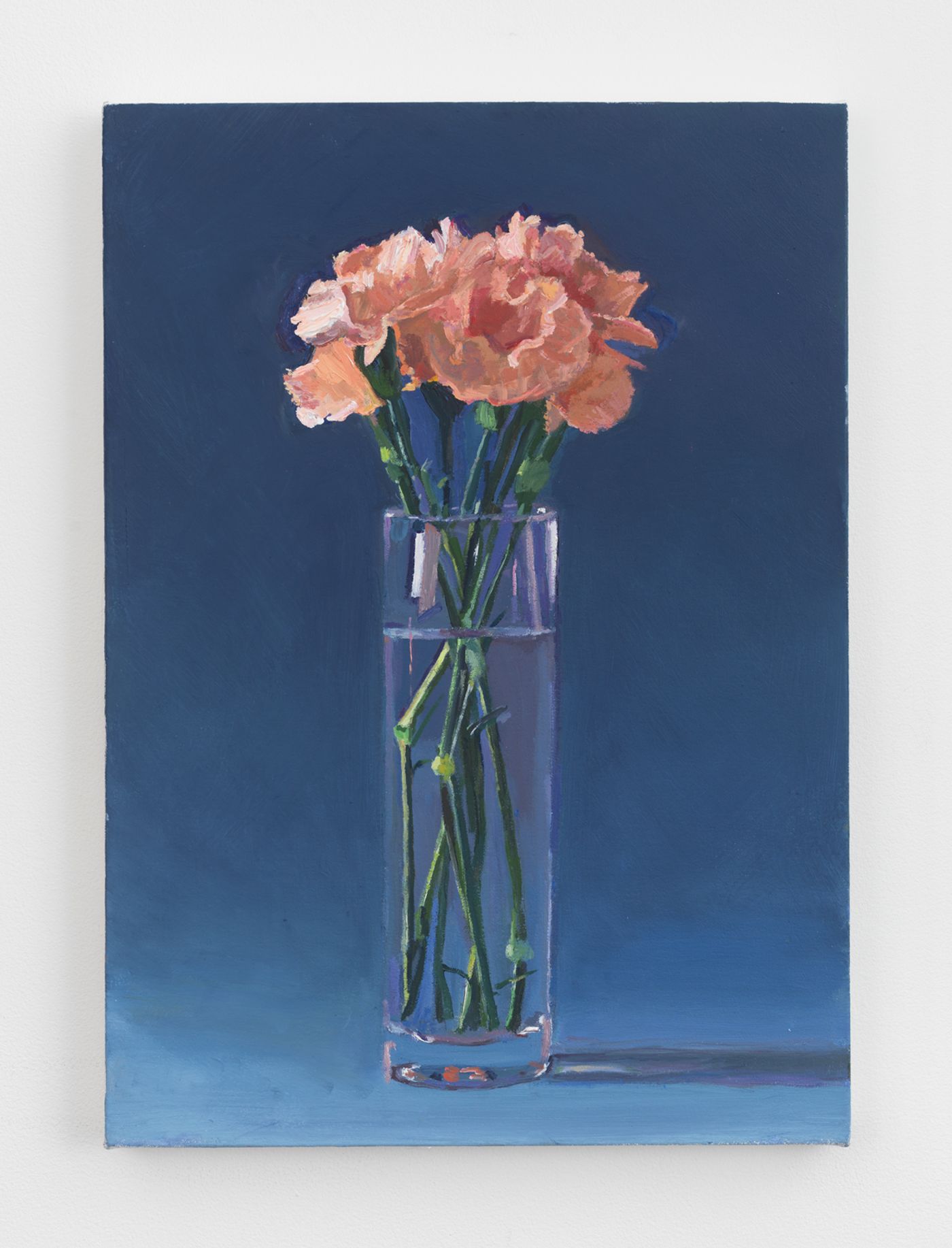 Image of Carnations, 2023: Oil on canvas