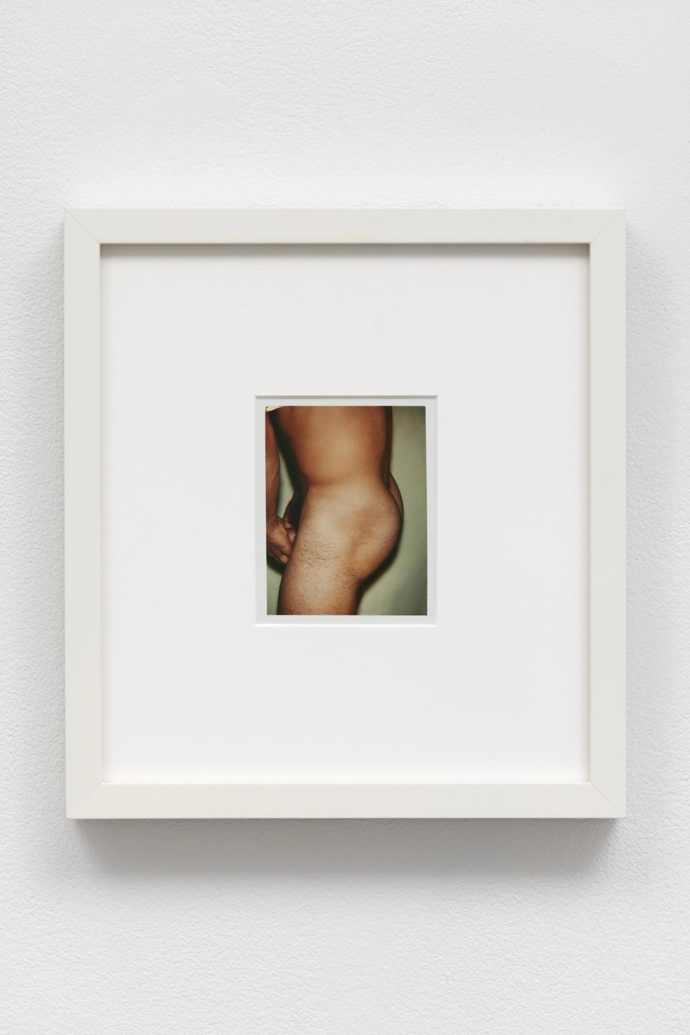 Image of Nude Male Model (1/2), 1977: Unique polaroid print (Polacolor Type 108)